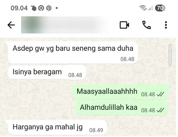 Testimoni pelanggan Duha Kitchen: Disukai sampai level pimpinan