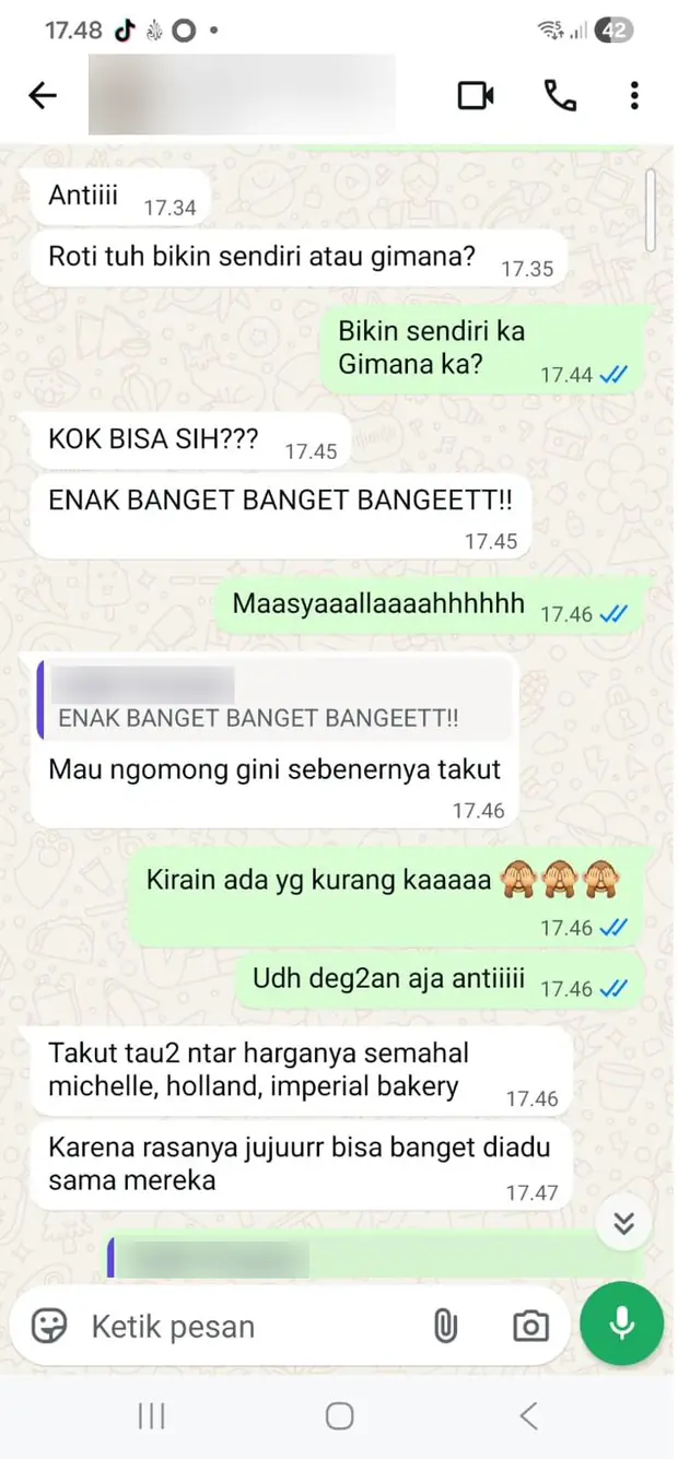 Testimoni pelanggan Duha Kitchen: Dikira dari bakery besar